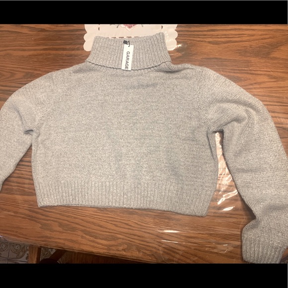 Garage Cropped Turtleneck - Picture 1 of 2
